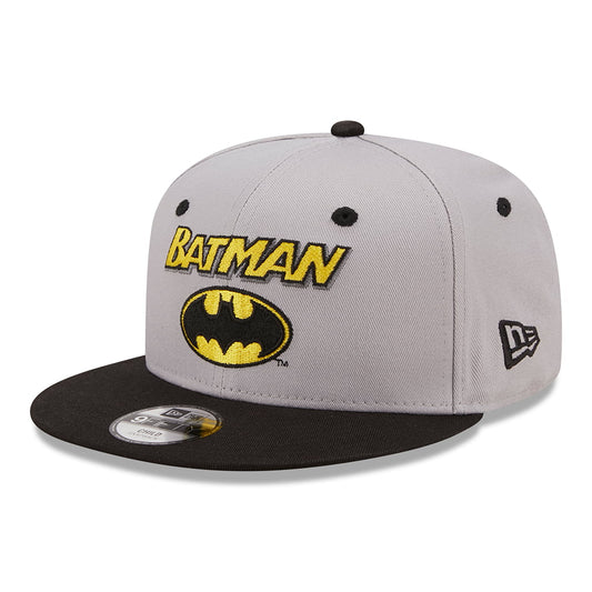 Casquette 9FIFTY DC Comics Character Batman gris-noir NEW ERA