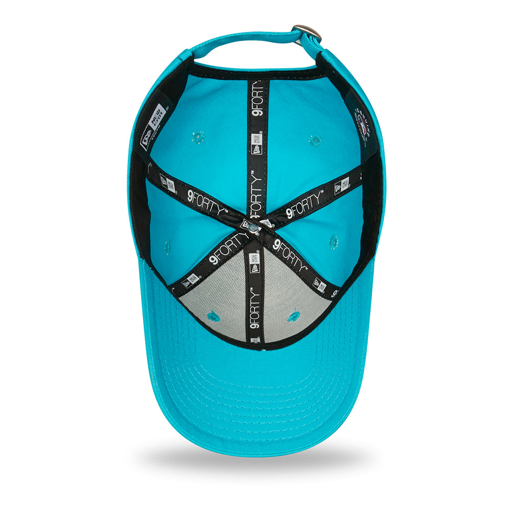 Casquette Enfant 9FORTY MLB League Essential New York Yankees turquoise-bleu marine NEW ERA