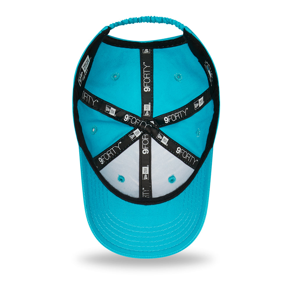 Casquette Bébé 9FORTY MLB League Essential New York Yankees turquoise-bleu marine NEW ERA