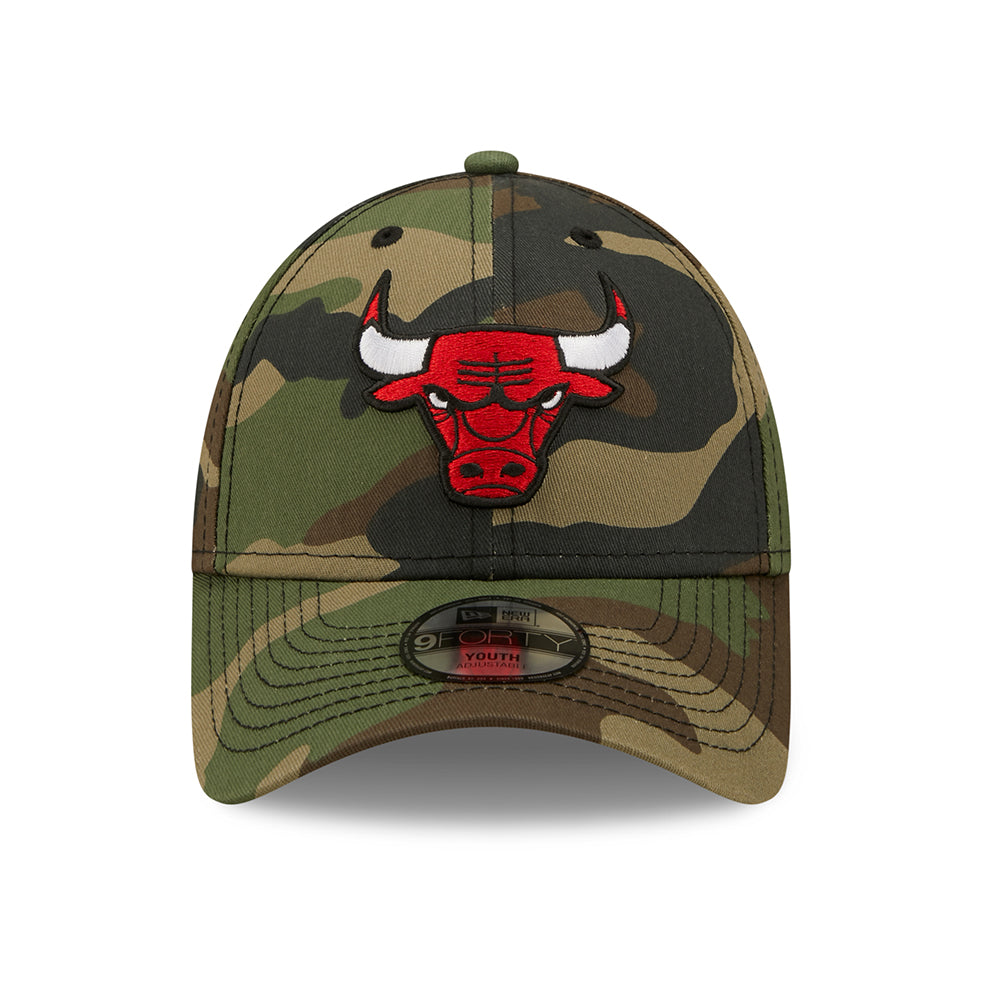 Casquette Enfant 9FORTY NBA Camo Chicago Bulls camouflage NEW ERA