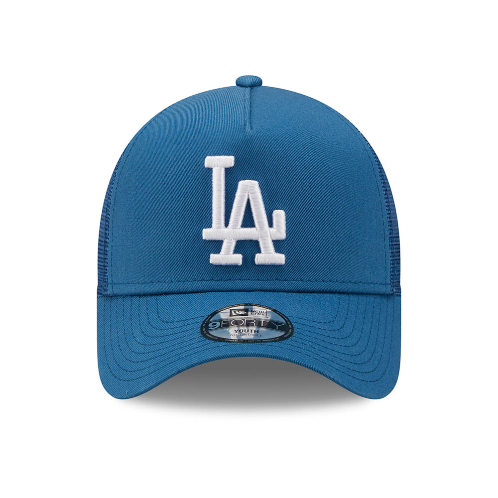 Casquette Trucker Enfant A-Frame 9FORTY MLB Tonal Mesh L.A. Dodgers bleu NEW ERA