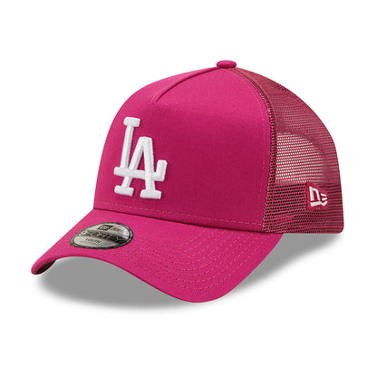 Casquette Trucker Enfant A-Frame 9FORTY MLB Tonal Mesh L.A. Dodgers rose NEW ERA
