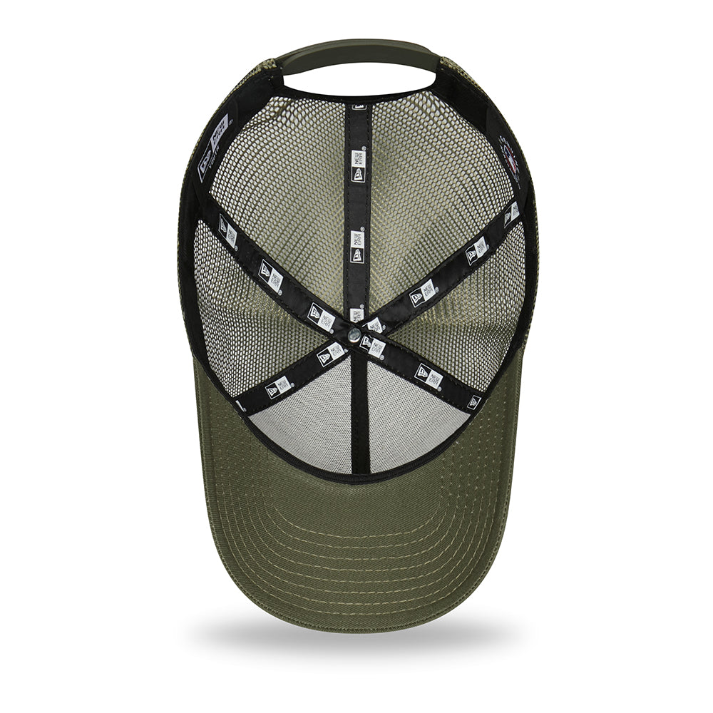 Casquette Trucker Enfant 9FORTY MLB Tonal Mesh A-Frame New York Yankees olive NEW ERA