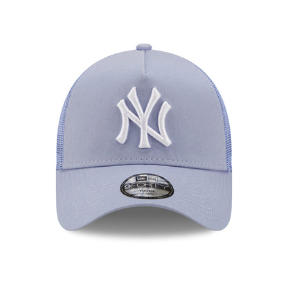 Casquette Trucker Enfant 9FORTY MLB Tonal Mesh A-Frame New York Yankees violette NEW ERA