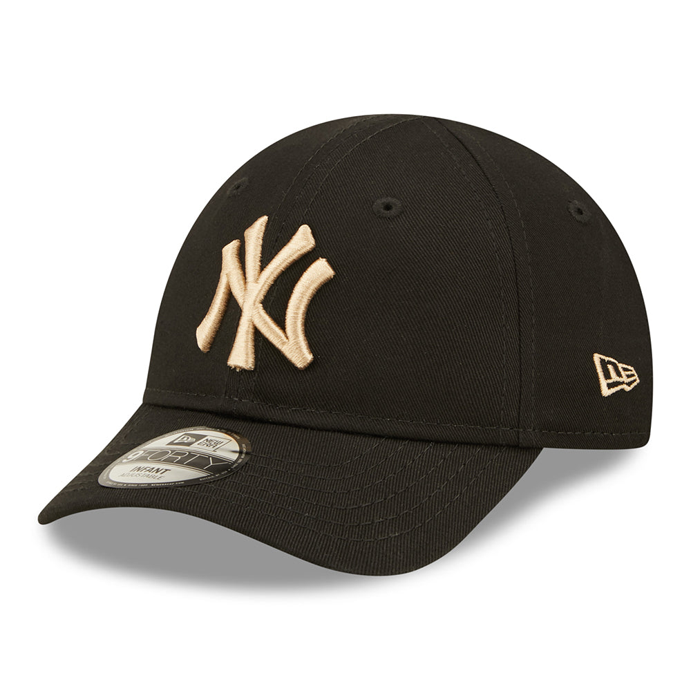 Casquette Bébé 9FORTY MLB League Essential New York Yankees noir-avoine NEW ERA
