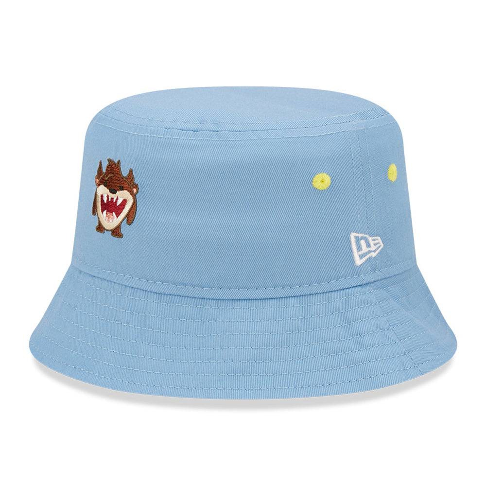 Chapeau Bob Bébé Chibi Looney Tunes Taz bleu ciel NEW ERA