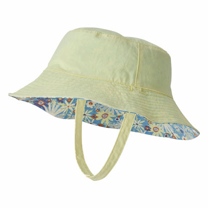 Chapeau Bob Bébé Réversible Été Primavera jaune-bleu PATAGONIA