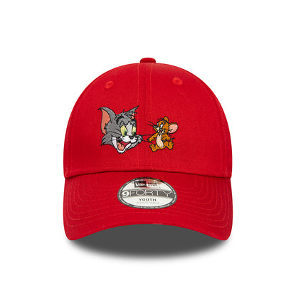 Casquette Enfant 9FORTY Multi Character Tom et Jerry écarlate NEW ERA