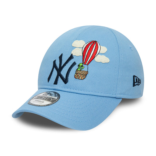 Casquette Enfant 9FORTY MLB Icon New York Yankees bleu ciel-bleu marine NEW ERA