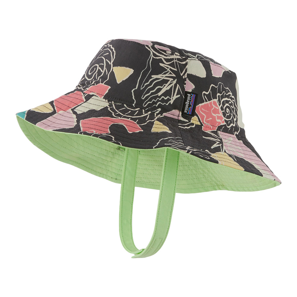 Chapeau Bob Bébé Réversible Été Anacapa anthracite-multi PATAGONIA