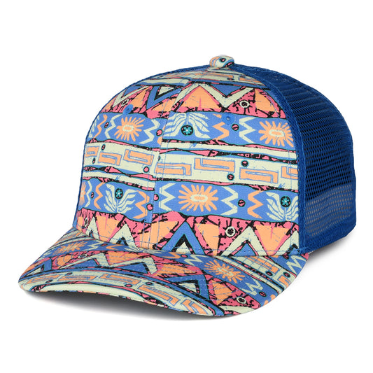 Casquette Trucker Enfant en Coton Bio High Hopes Geo bleu-multi PATAGONIA