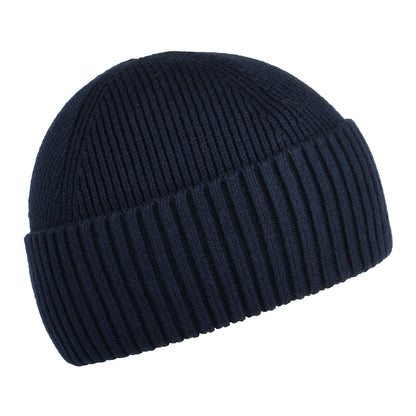 Bonnet Marin en Cotton et Cachemire Flag bleu marine foncé TOMMY HILFIGER