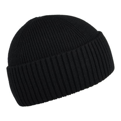 Bonnet Marin en Cotton et Cachemire Flag noir TOMMY HILFIGER