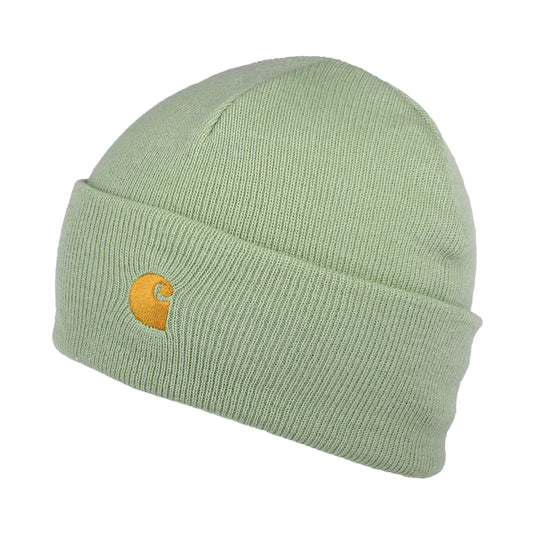 Bonnet à Revers Chase sauge CARHARTT WIP