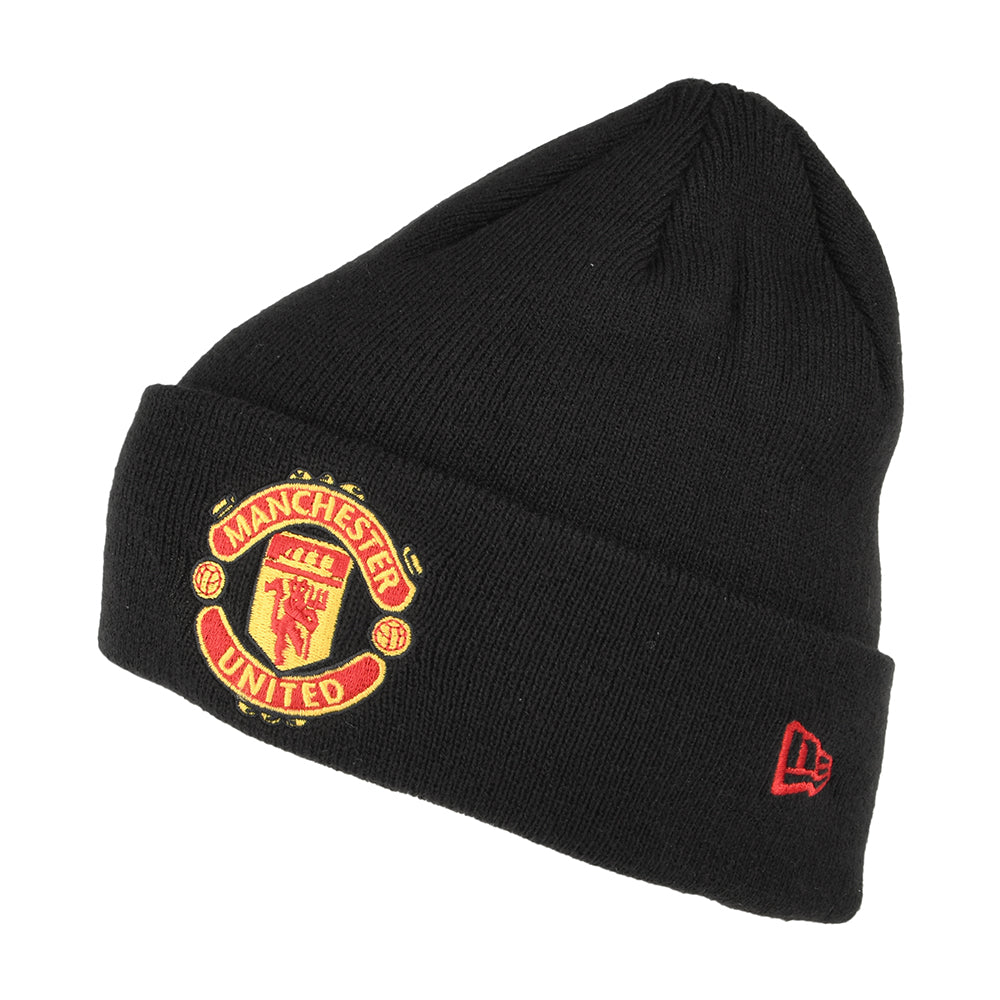 Bonnet Core Cuff Manchester United FC noir NEW ERA