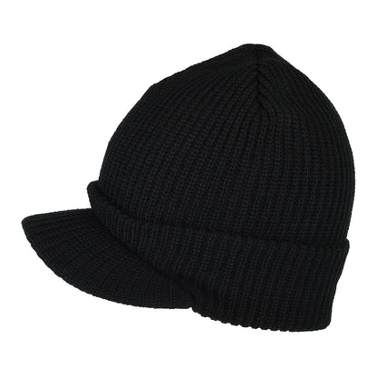 Bonnet à Visière One Star noir HUF
