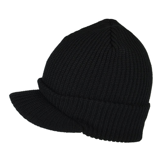 Bonnet à Visière One Star noir HUF