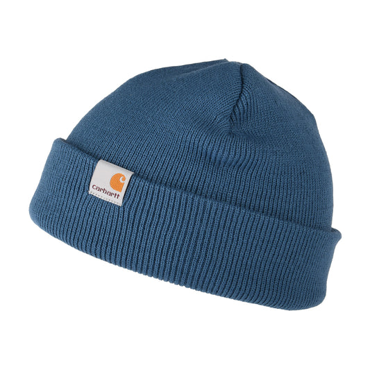 Bonnet Stratus Short Watch bleu de prusse CARHARTT WIP