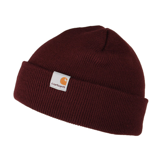 Bonnet Stratus Short Watch bordeaux CARHARTT WIP