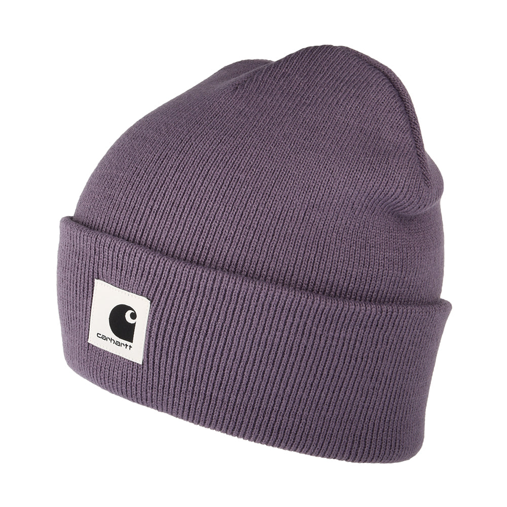 Bonnet à Revers Ashley violet clair CARHARTT WIP