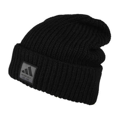 Bonnet Grosse Maille à Double Revers noir ADIDAS