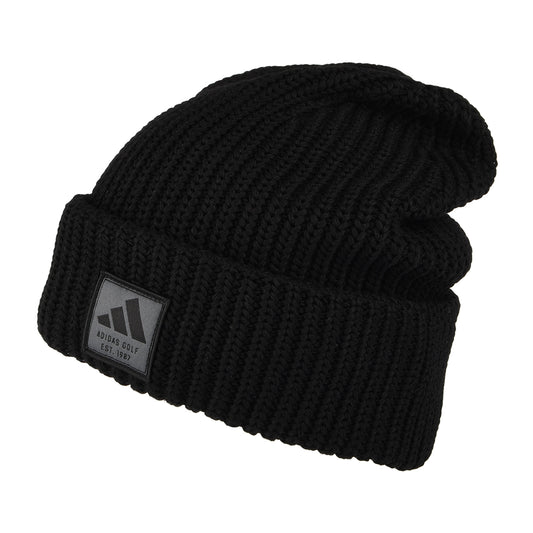 Bonnet Grosse Maille à Double Revers noir ADIDAS