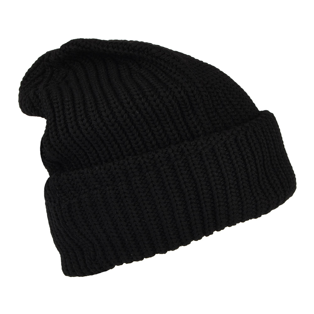 Bonnet Grosse Maille à Double Revers noir ADIDAS