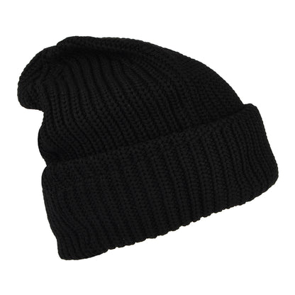 Bonnet Grosse Maille à Double Revers noir ADIDAS