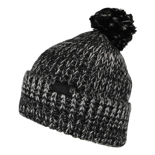 Bonnet à Pompon Cozy Chunky noir THE NORTH FACE