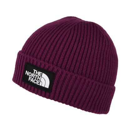 Bonnet Marin à Revers TNF Logo Box groseille THE NORTH FACE