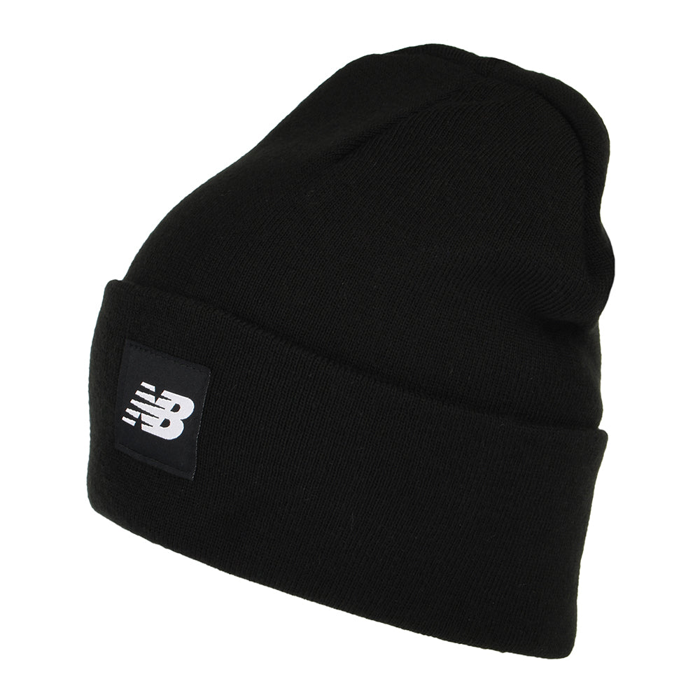 Bonnet Knit à Revers Flying NB noir NEW BALANCE