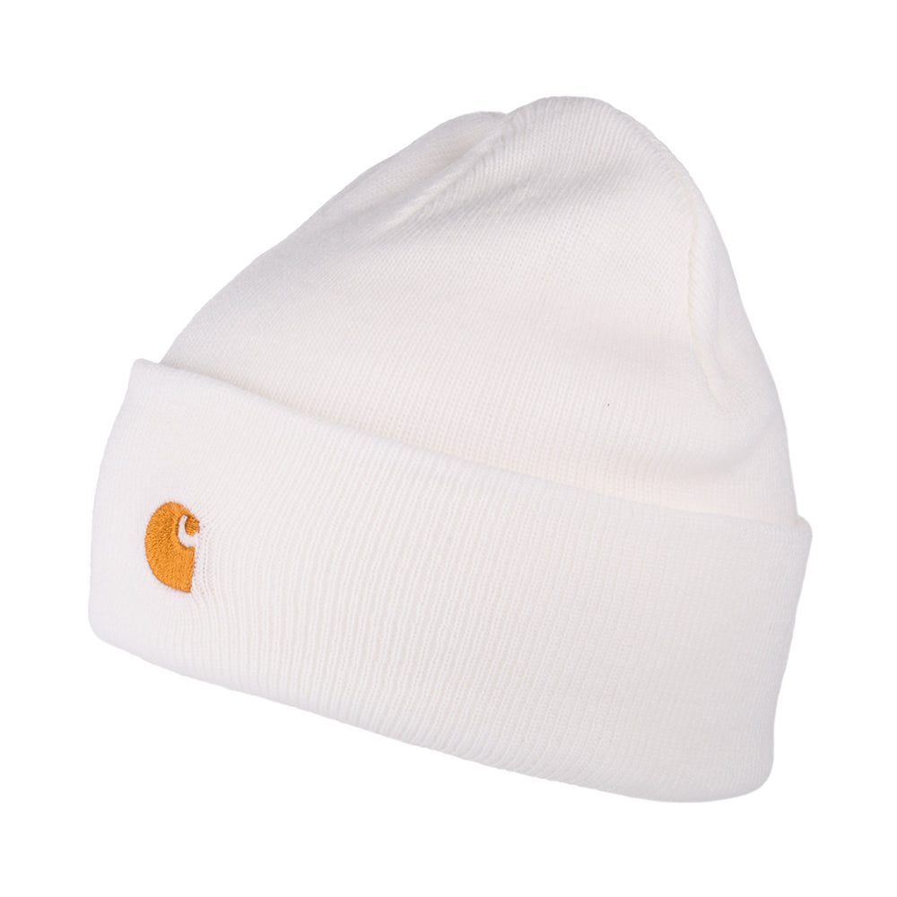 Bonnet à Revers Chase blanc CARHARTT WIP