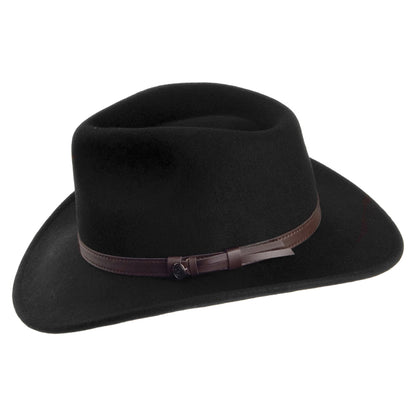 Chapeau Australien Déformable noir JAXON & JAMES - VENTE EN GROS