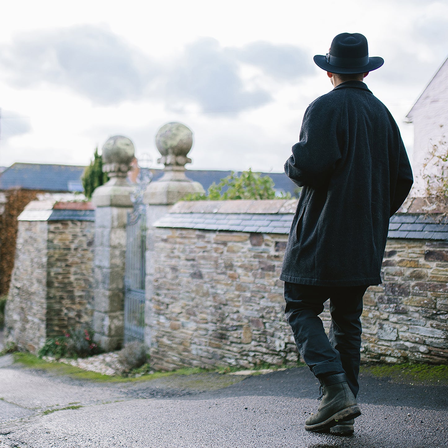 Chapeau Fedora Ford noir JAXON & JAMES - VENTE EN GROS