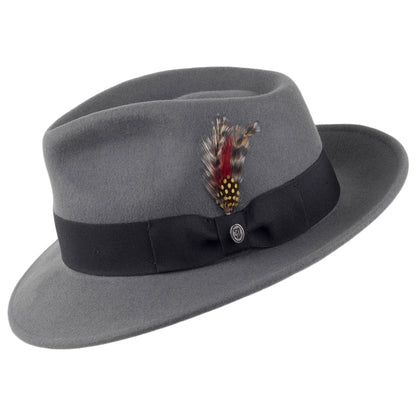 Chapeau Fedora Déformable C-Crown gris JAXON & JAMES - VENTE EN GROS