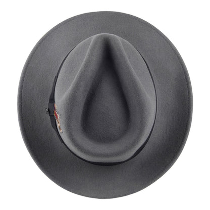 Chapeau Fedora Déformable C-Crown gris JAXON & JAMES - VENTE EN GROS