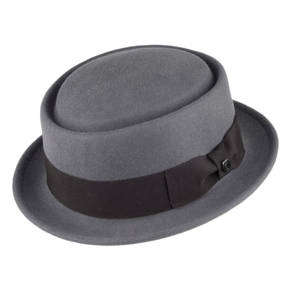 Chapeau Pork Pie Déformable gris JAXON & JAMES - VENTE EN GROS