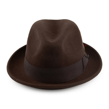Chapeau Trilby Déformable Blues marron JAXON & JAMES - VENTE EN GROS