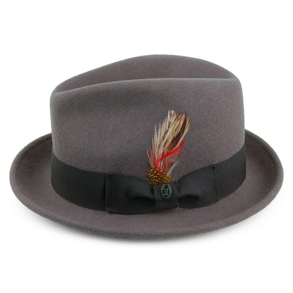 Chapeau Trilby Déformable Blues gris JAXON & JAMES - VENTE EN GROS