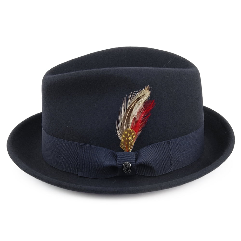 Chapeau Trilby Déformable Blues bleu marine JAXON & JAMES - VENTE EN GROS