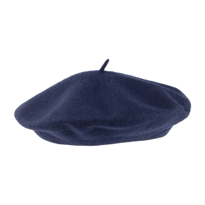 Béret Tendance en Laine bleu marine - VENTE EN GROS