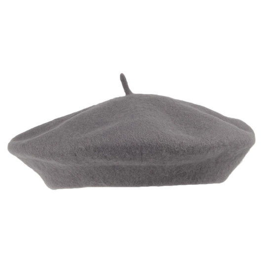 Béret Tendance en Laine gris - VENTE EN GROS