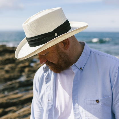 Chapeau Gambler en Toyo ivoire JAXON & JAMES - VENTE EN GROS