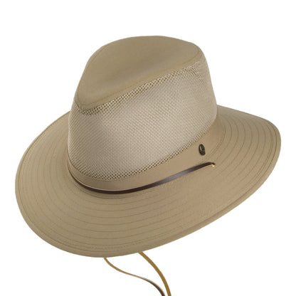 Chapeau Australien Ventilé khaki JAXON & JAMES - VENTE EN GROS