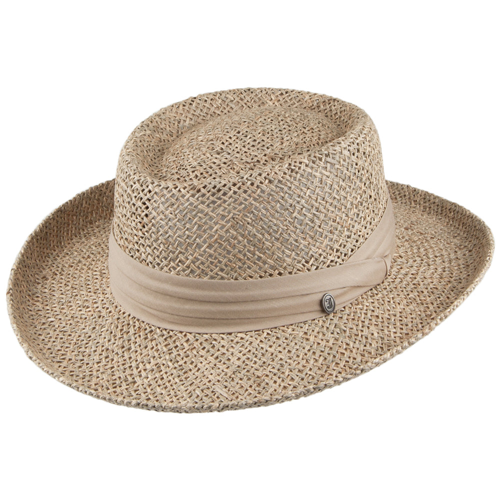 Chapeau Gambler Pebble Beach beige JAXON & JAMES - VENTE EN GROS