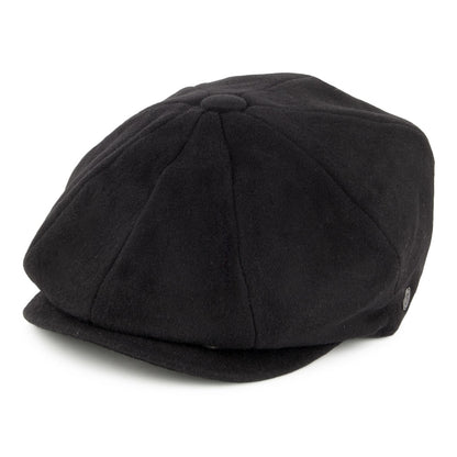 Casquette Gavroche en Pure Laine Harlem noir JAXON & JAMES - VENTE EN GROS