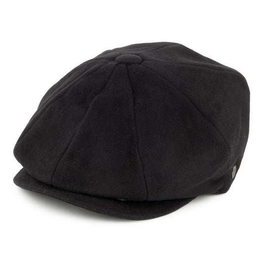 Casquette Gavroche en Pure Laine Harlem noir JAXON & JAMES - VENTE EN GROS
