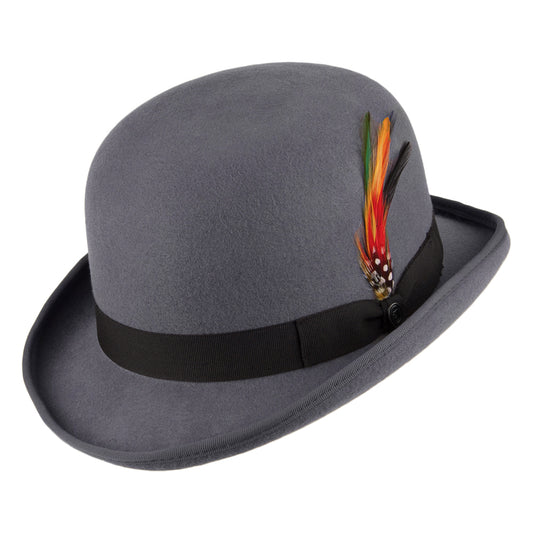 Chapeau Melon gris JAXON & JAMES - VENTE EN GROS