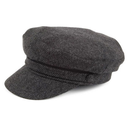 Casquette de Marin à Chevrons anthracite JAXON & JAMES - VENTE EN GROS