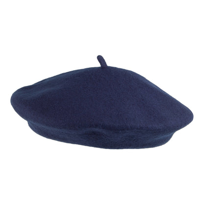 Béret Enfant en Laine bleu marine VILLAGE HATS - VENTE EN GROS